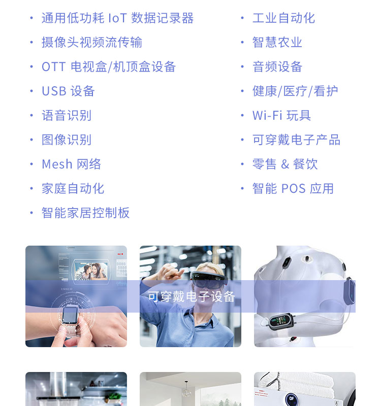 WiFi network camera module, drone wireless data transmission module, wet tissue constant temperature heater, WIFI SOC