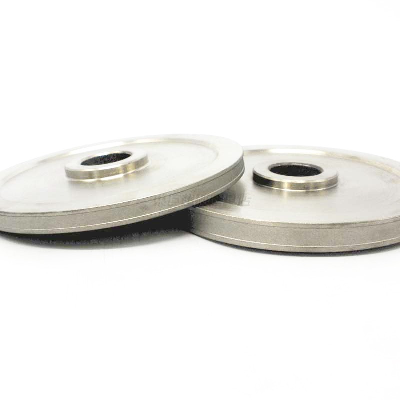 Electroplating bond irregular grinding wheel concave trapezoidal 135 degrees, 120 outer diameters, 20 holes, fine sand, 600 mesh polishing