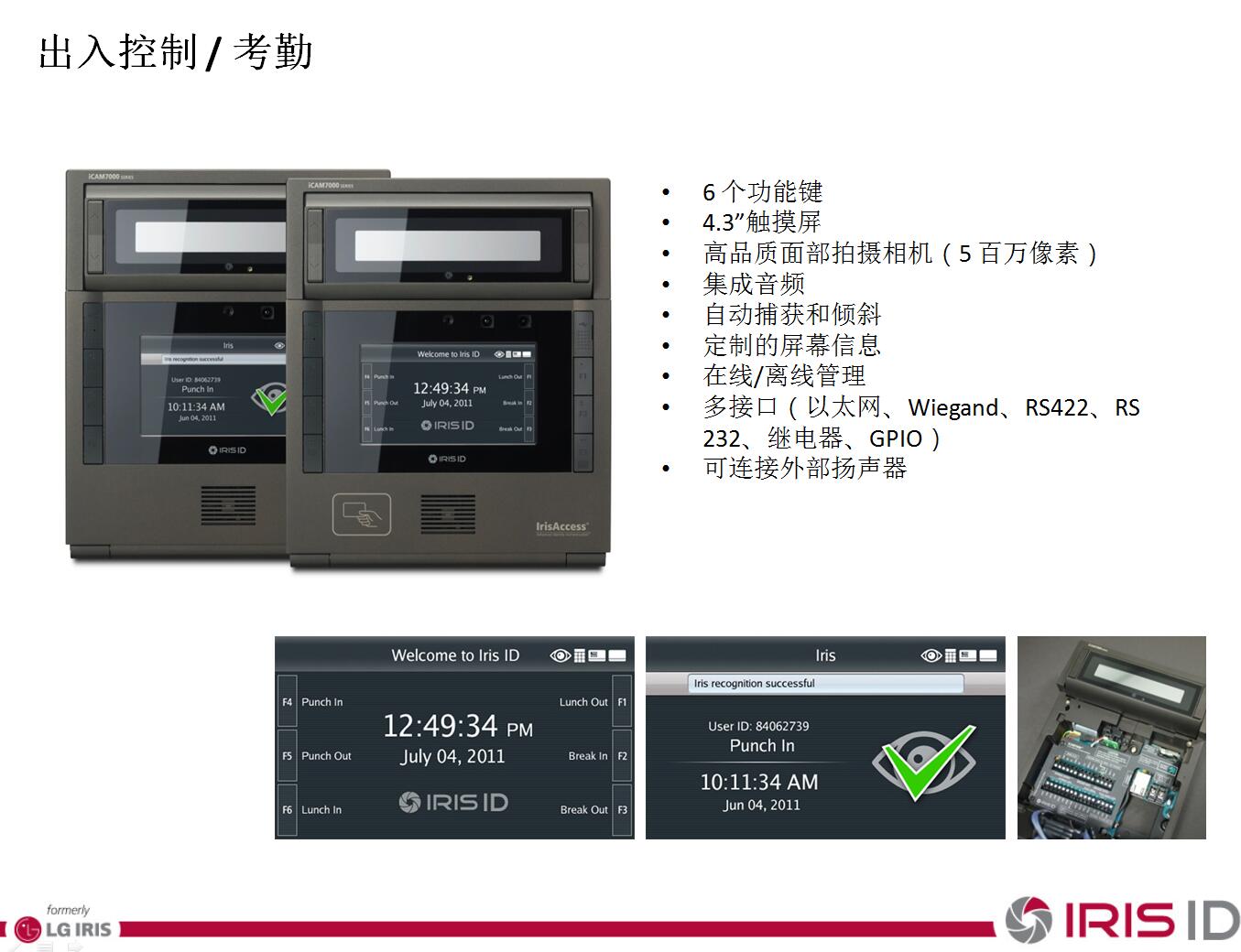 Experimental Inspection Institute Iris Access Control Machine Binocular Iris Recognizer Mask Goggle Iris Attendance