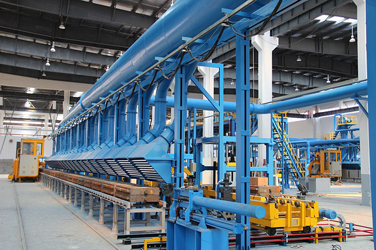 Iron mold sanding iron mold sanding line casting line molding line iron sanding machine