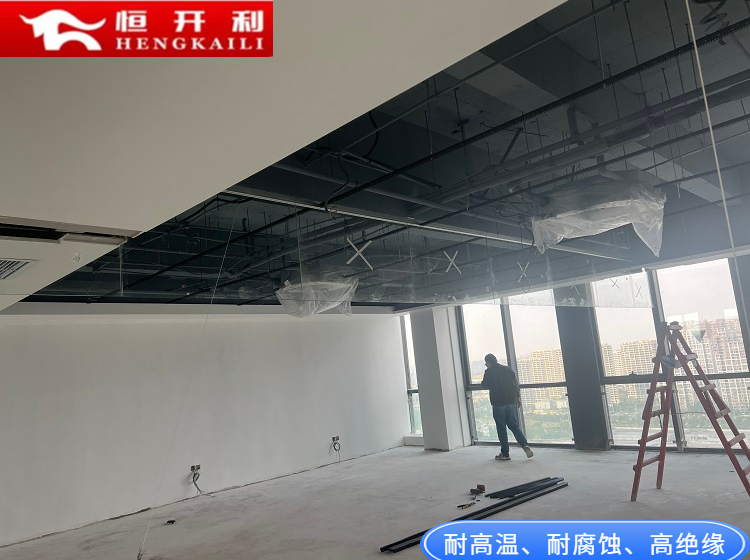 Hengkaili Shopping Mall Warehouse Fire Protection Professional Customized Fire and Smoke Prevention Fixed Glass Smoke Barrier Wall