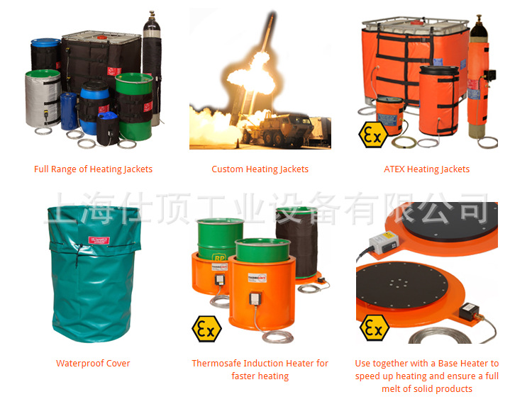 Supply of explosion-proof IBC ton barrel heating sleeve insulation blanket heating equipment on top