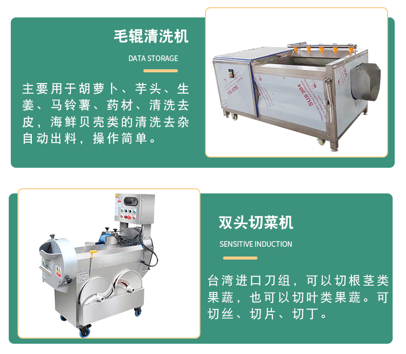 Customized Pepper Bubble Cleaning Machine Pepper Cleaning Equipment Stainless Steel Vegetable Washing Machine