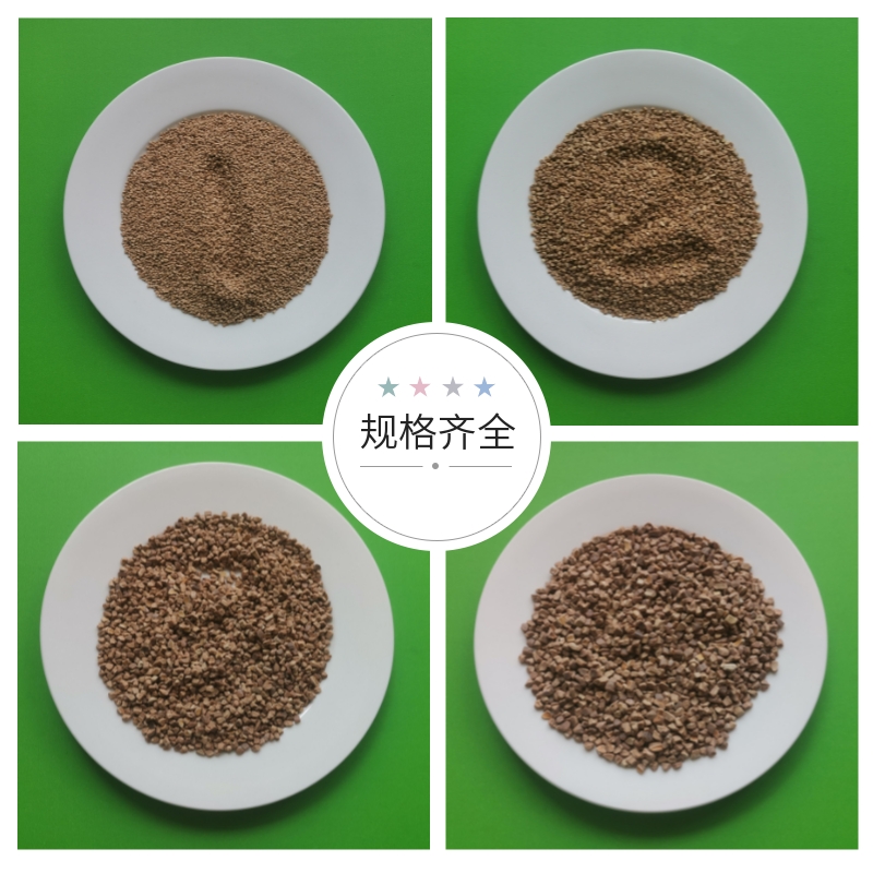 Natural fruit shell filter material is wear-resistant and wear-resistant, with 6-10 mesh oil field plugging and adding walnut shell particles