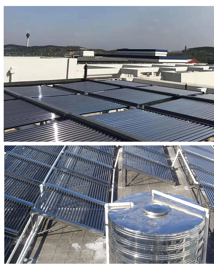 Hot Water Engineering of Express Hotel 47-1550 Stainless Steel Solar Collector Header