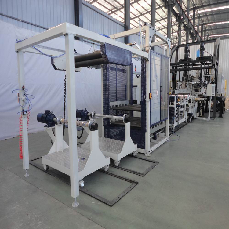 Tenghai PET Sheet Equipment PET Sheet Extrusion Production Line Flat Double Extrusion Equipment