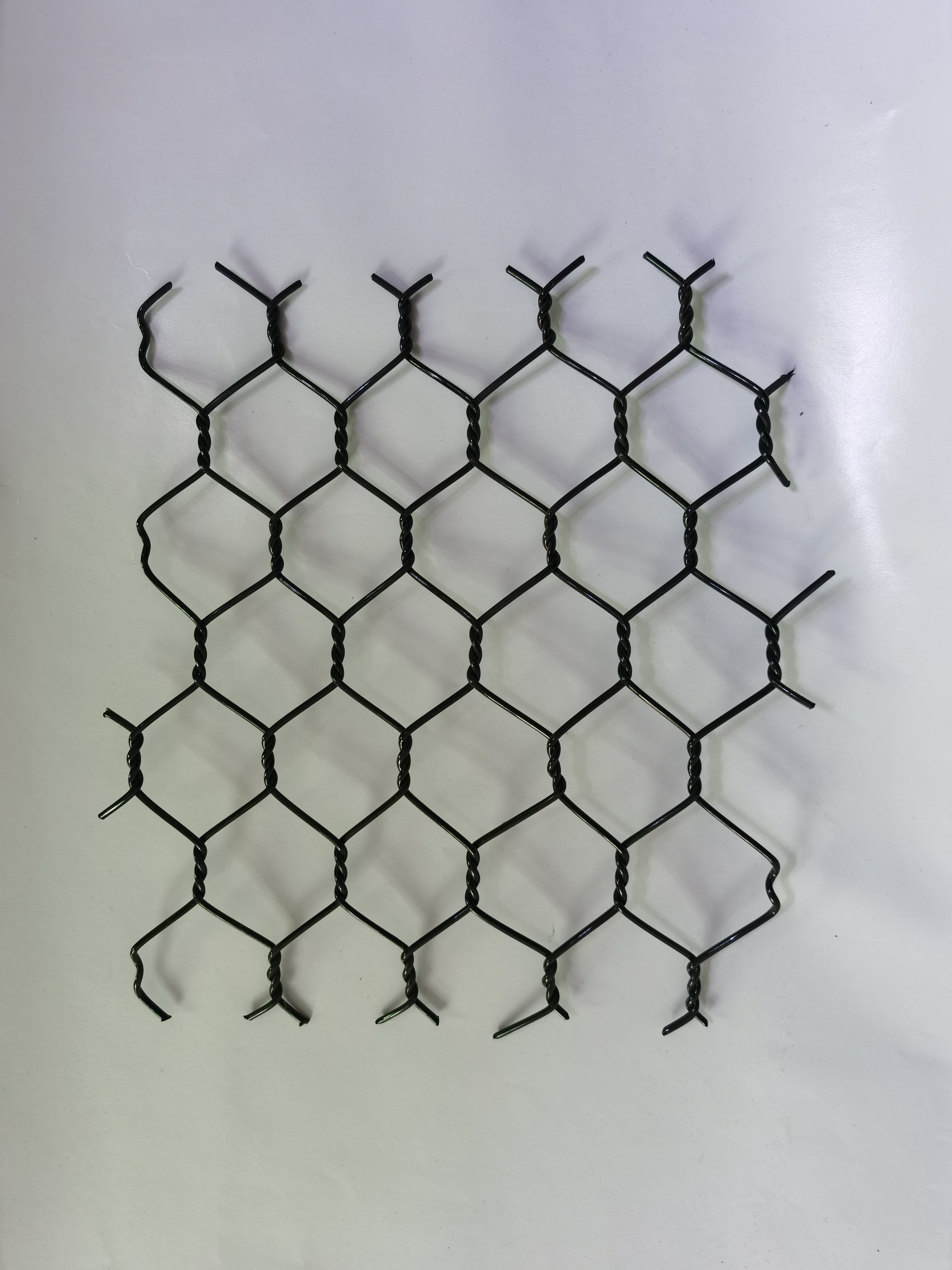 PET hexagonal mesh, polyester gabion mesh, PVC/PE coated gabion mesh for seawater aquaculture, corrosion resistance