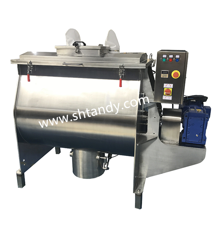 Tangdi Machinery Single Shaft Paddle Mixer Special Medical Dry Mixer Batching System