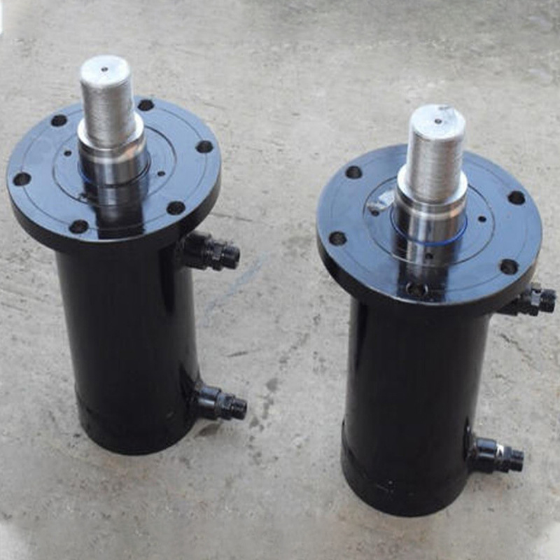 Heavy hydraulic cylinder single double ear flange hydraulic cylinder pull rod HOB hydraulic system