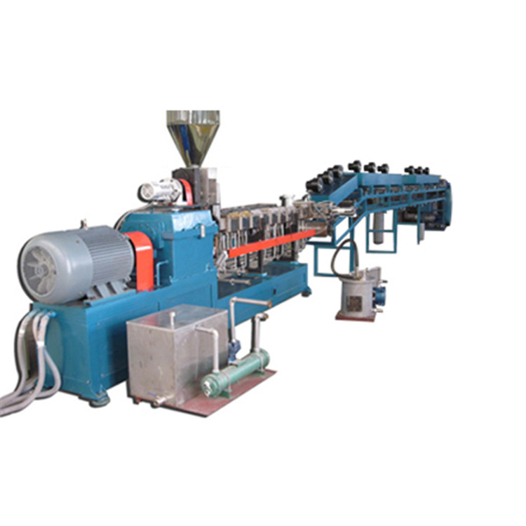 Filling masterbatch granulator plastic extruder, flat twin granulator, twin screw extruder support customization