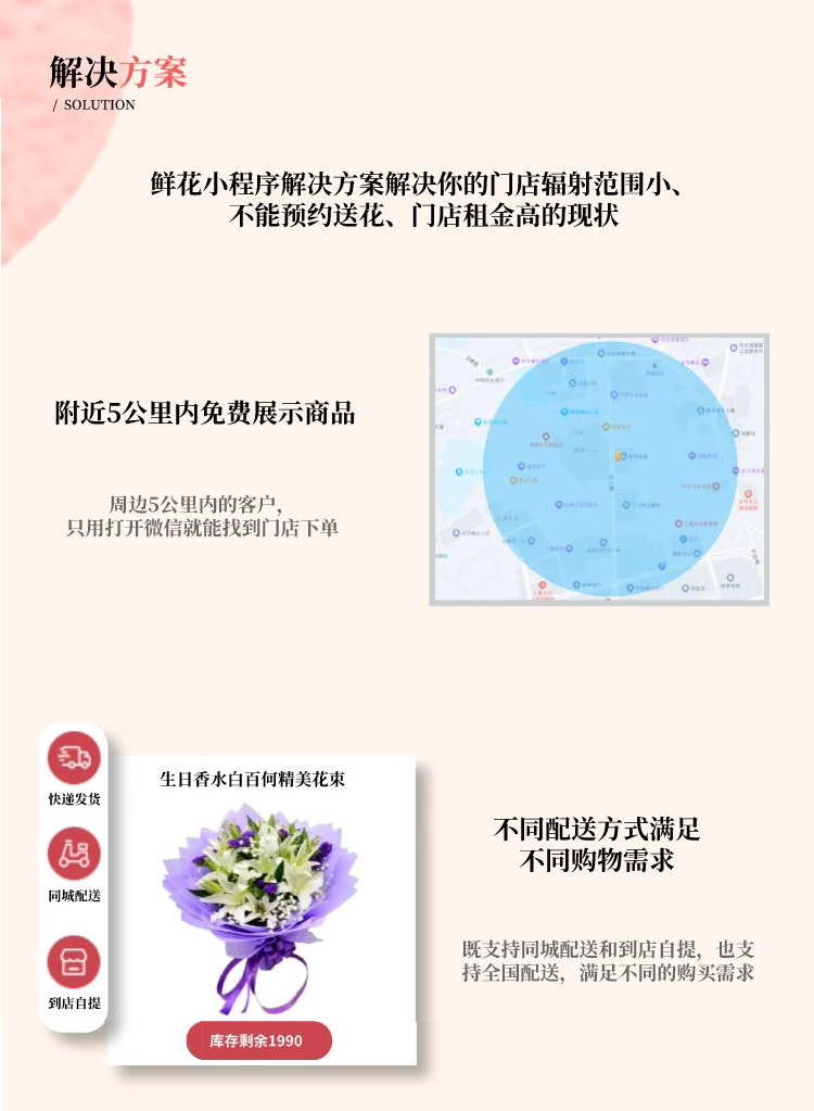 Fresh Flower Shop Mini Program Development Flower Delivery App Customization Mall Flower Art Flower Shop Flower Ordering System Software Production