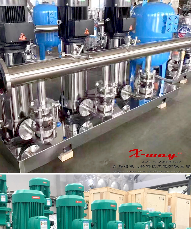 Xuwei Constant Pressure Intelligent Water Supply Equipment Pump Room Boosting and Stabilizing System Mobile Remote Operation and Maintenance System