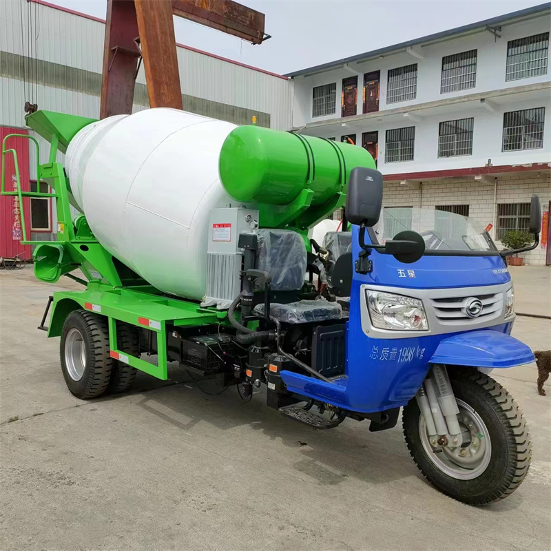 Customized size, height limited, small Concrete mixer, commercial concrete mortar transport tank car, cement mixer truck