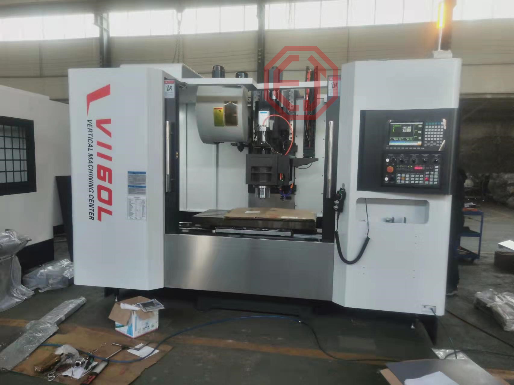 VMC1160 Vertical Machining Center Wide Data 25i System Four Axis Linkage Bamboo Hat Tool Library