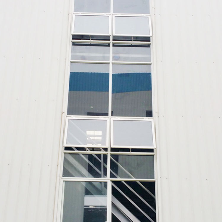 Processing customized color coated steel plate windows, color steel vertical rotating windows, supplied and sold on demand