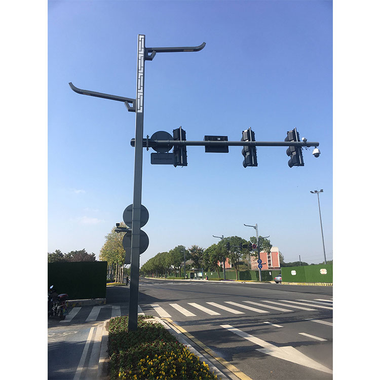 Multi pole integrated combination pole sales multifunctional shared pole traffic signal integrated pole customized Runchang Lighting