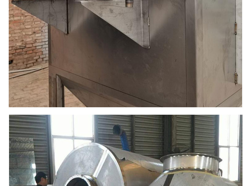 Manufacturing and installation of stainless steel bag type dust collector for dust collection equipment in milk powder factories