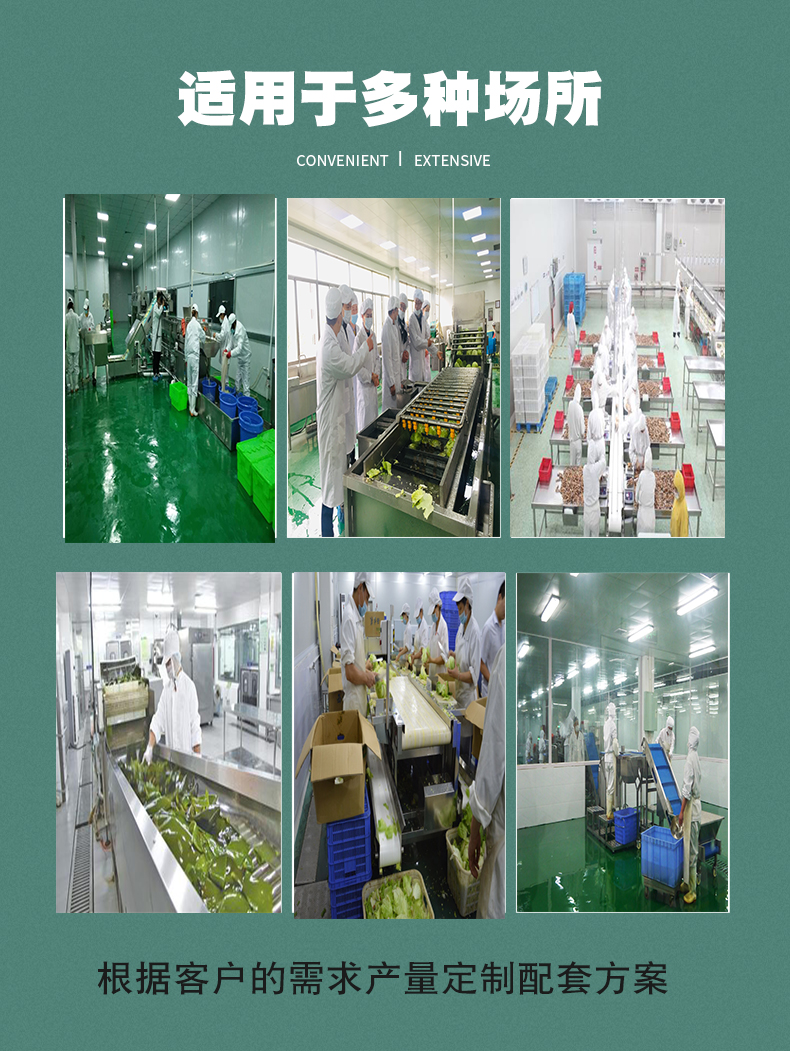 Dried bean curd bag cleaning and air drying machine Vacuum packing food cleaning and air drying assembly line customization