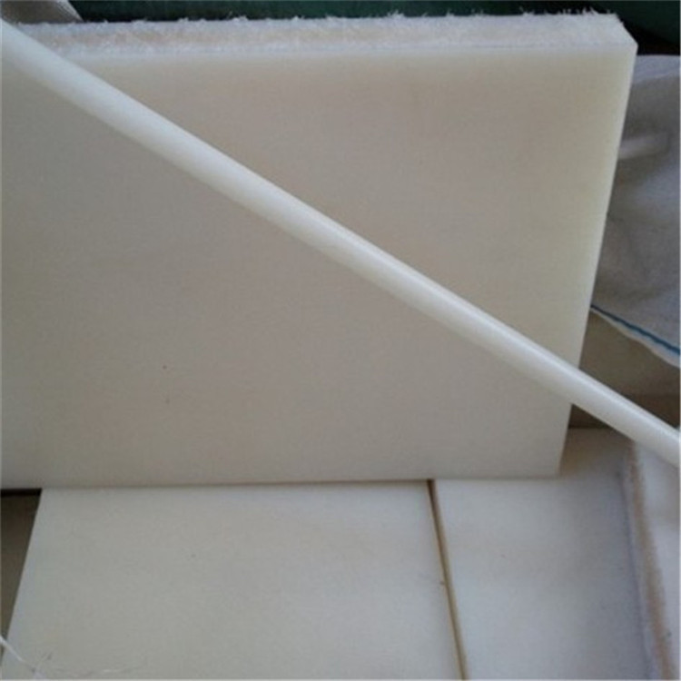 PVDF board and rod, white steel, fluoroethylene polyvinylidene fluoride board, high-temperature and creep resistant, customized for processing