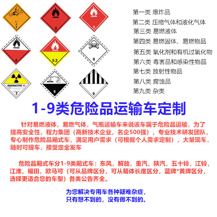 Dongfeng Tianlong, a dangerous truck with four front and eight rear gas cylinders, can carry 19 tons in a movable warehouse on National VI