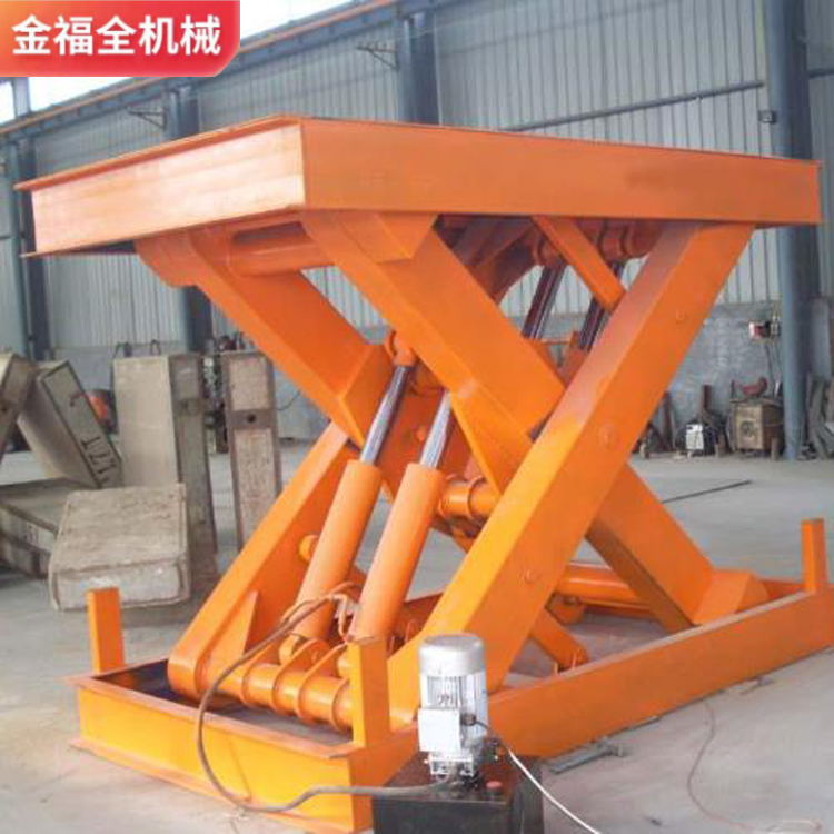 Fixed scissor lift hydraulic lift cargo elevator loading and unloading platform simple elevator manufacturer stock