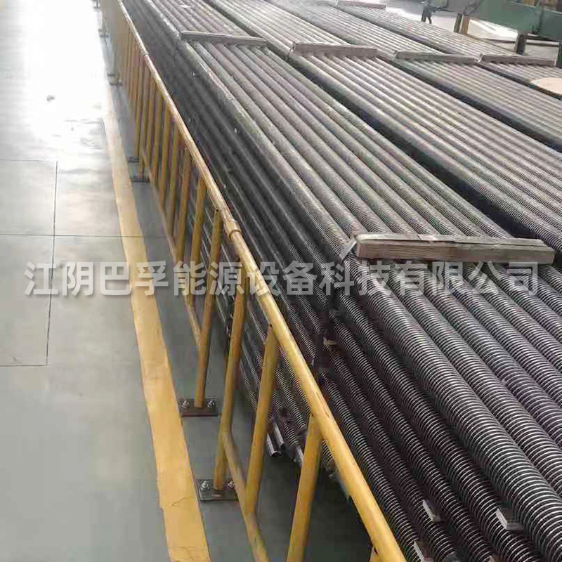 Spiral wound steam heat dissipation pipe 2205 dual phase steel high-frequency welding H-type carbon steel finned pipe can be processed through pipe processing