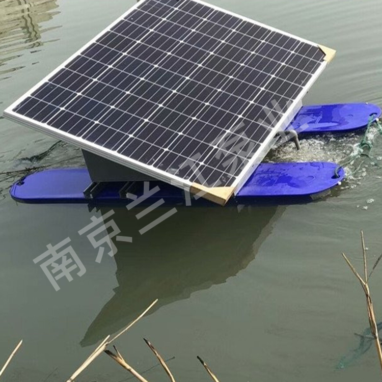 River landscape fountain aeration device Yongquan aeration device Solar aerator