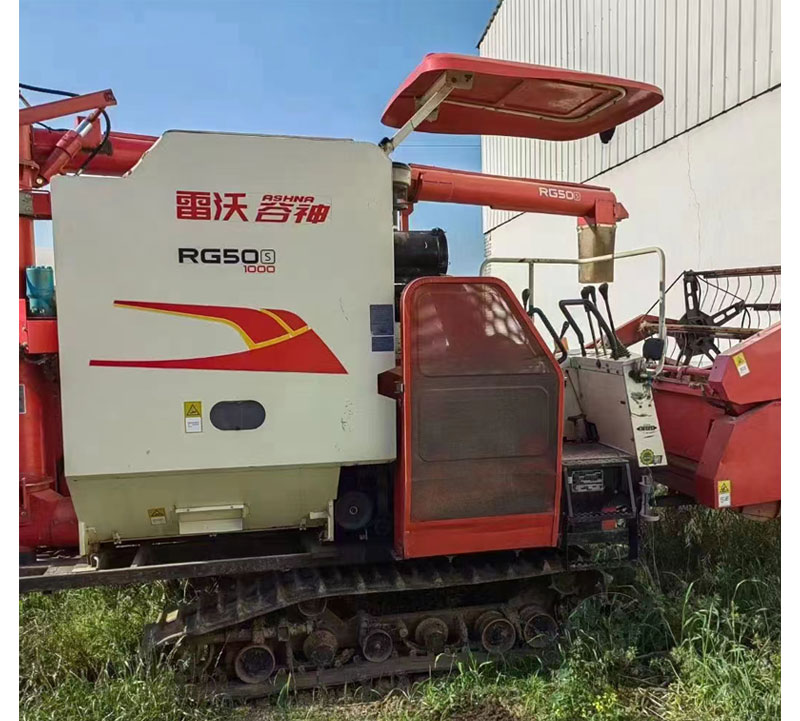 Lovol RG50 super caterpillar rice, wheat and corn Combine harvester