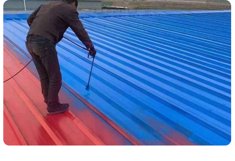 Plant roof color change paint, color steel tile renovation special paint, anti-aging color retention time is long