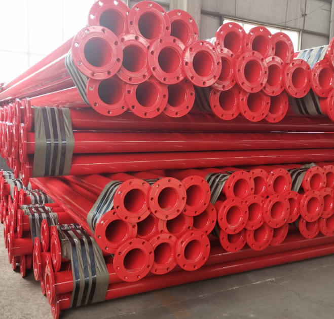 National standard coated plastic composite steel pipe DN150 inner epoxy resin coated outer PE steel plastic composite pipe