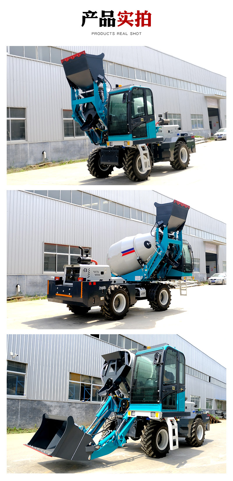 Project self feeding tanker automatic feeding mixer Concrete mixer sold by Davao