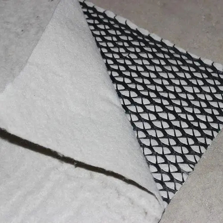 Strong drainage performance, three-dimensional composite drainage network mat, high strength, anti pressure support, customization