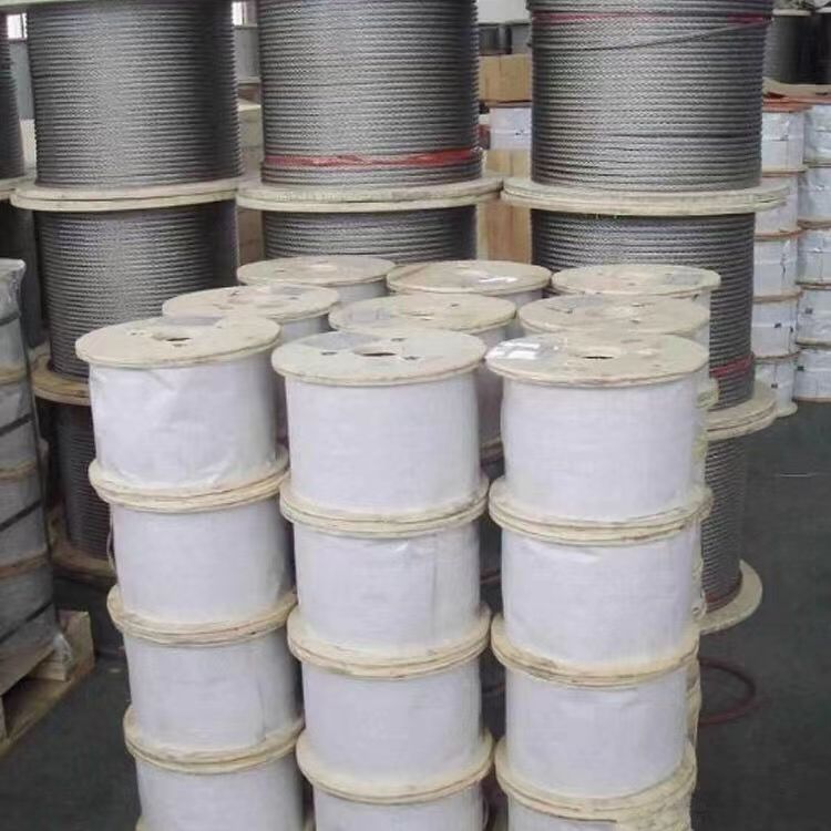 304/316 stainless steel rope lifting and traction steel wire rope animal husbandry orchard protective net