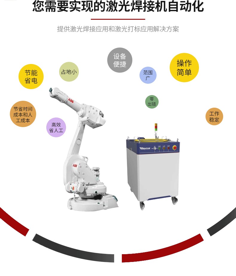 Supply robot laser welding machine 3D stereo welding intelligent manipulator