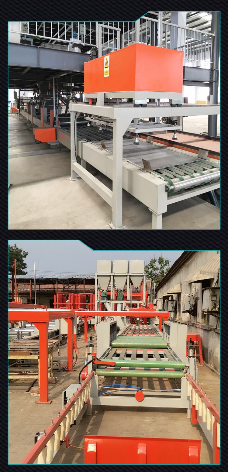 Fully automatic aluminum foil insulation tile production line, container flooring equipment, external wall insulation integrated equipment