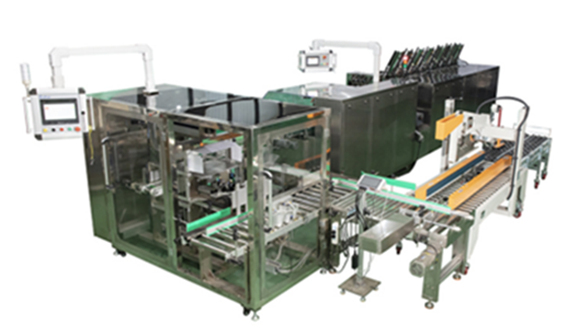 Paper box, medicine box, milk powder box, egg yolk pie automatic packing machine, box opening machine, box sealing machine, all in one machine