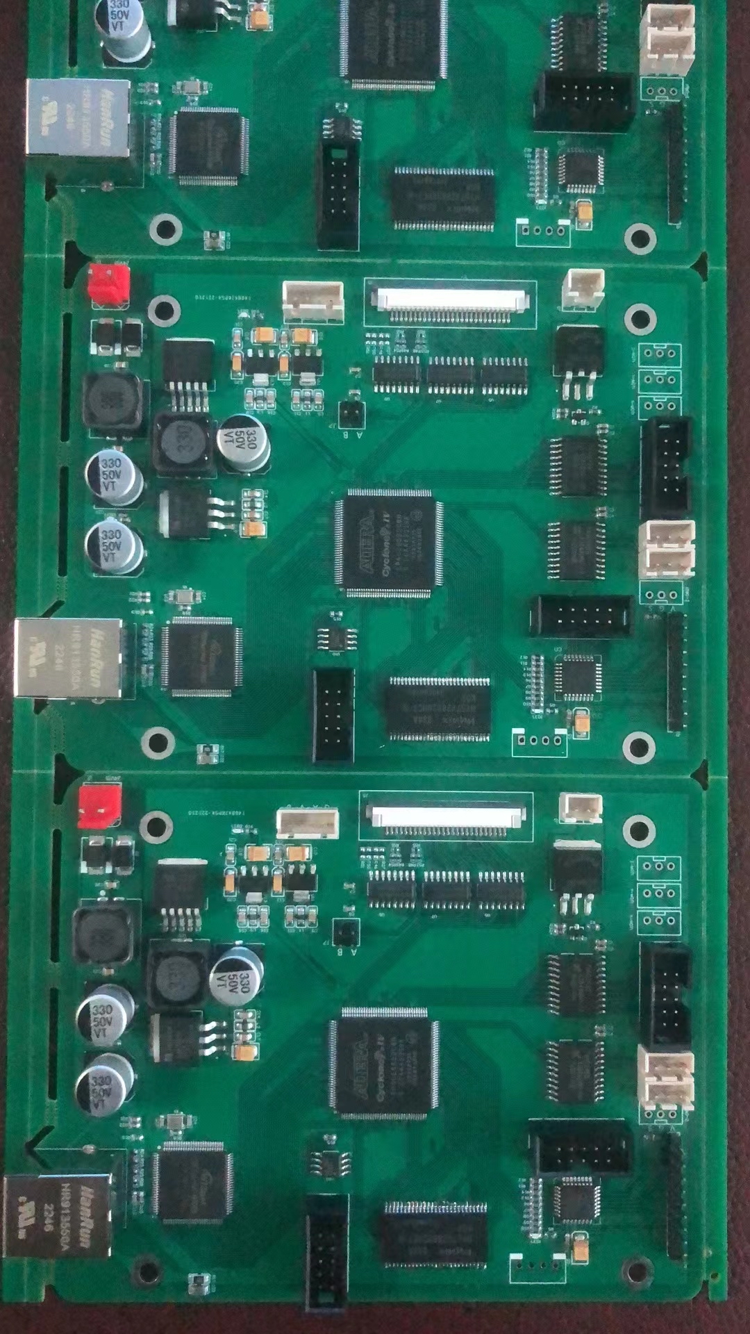 Development of Customized SMT Chip Processing Scheme for PCB Manufacturing of Single and Double sided PCB