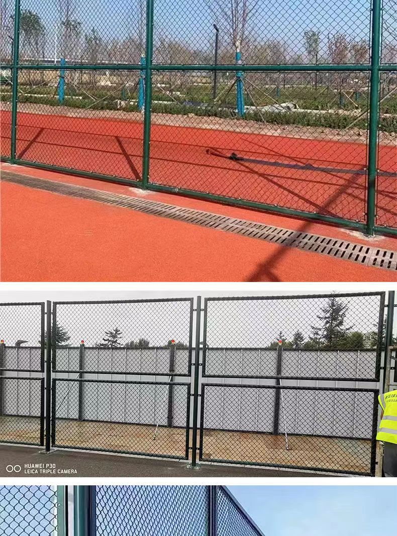 Sports College Court Fence, Tennis Court Hook Fence, Complex Court Protective Net