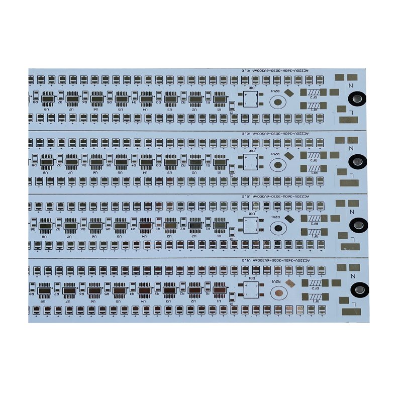 Manufacturer of ultra long circuit board, LED lighting aluminum substrate, urgent sampling, lead-free solder spray board production, LED circuit board