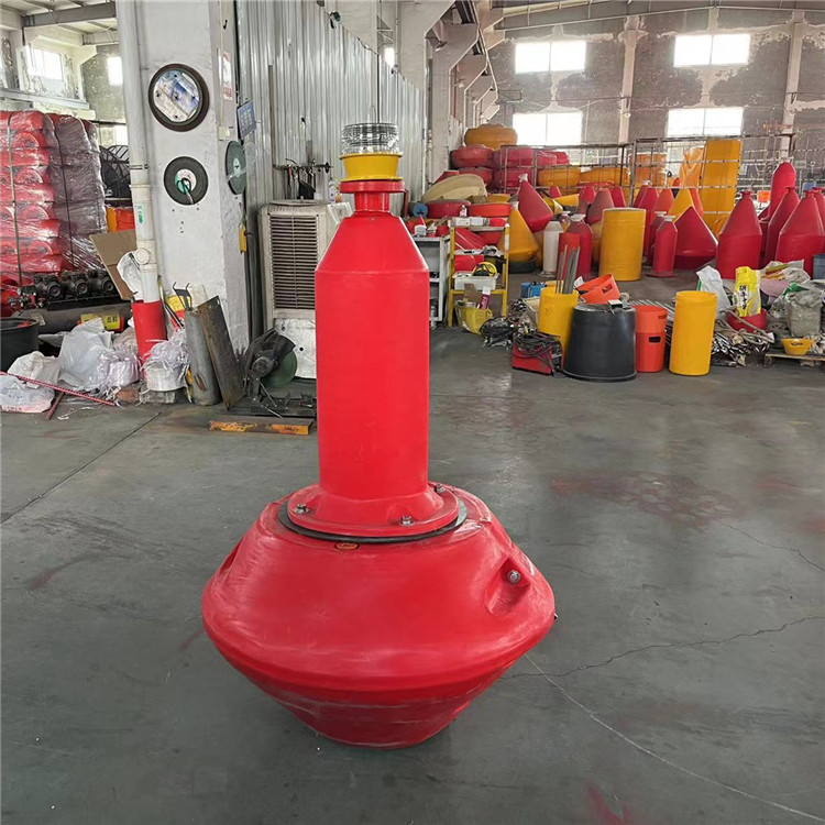 0.7m warning buoy for lake, specifications and dimensions of sea rolling polyethylene navigation mark