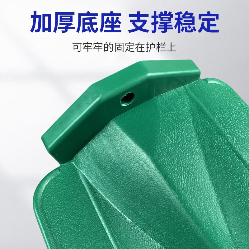 Plastic green anti S-shaped anti glare board, highway sunshade board, highway protection sunshade board, anti glare eye protection