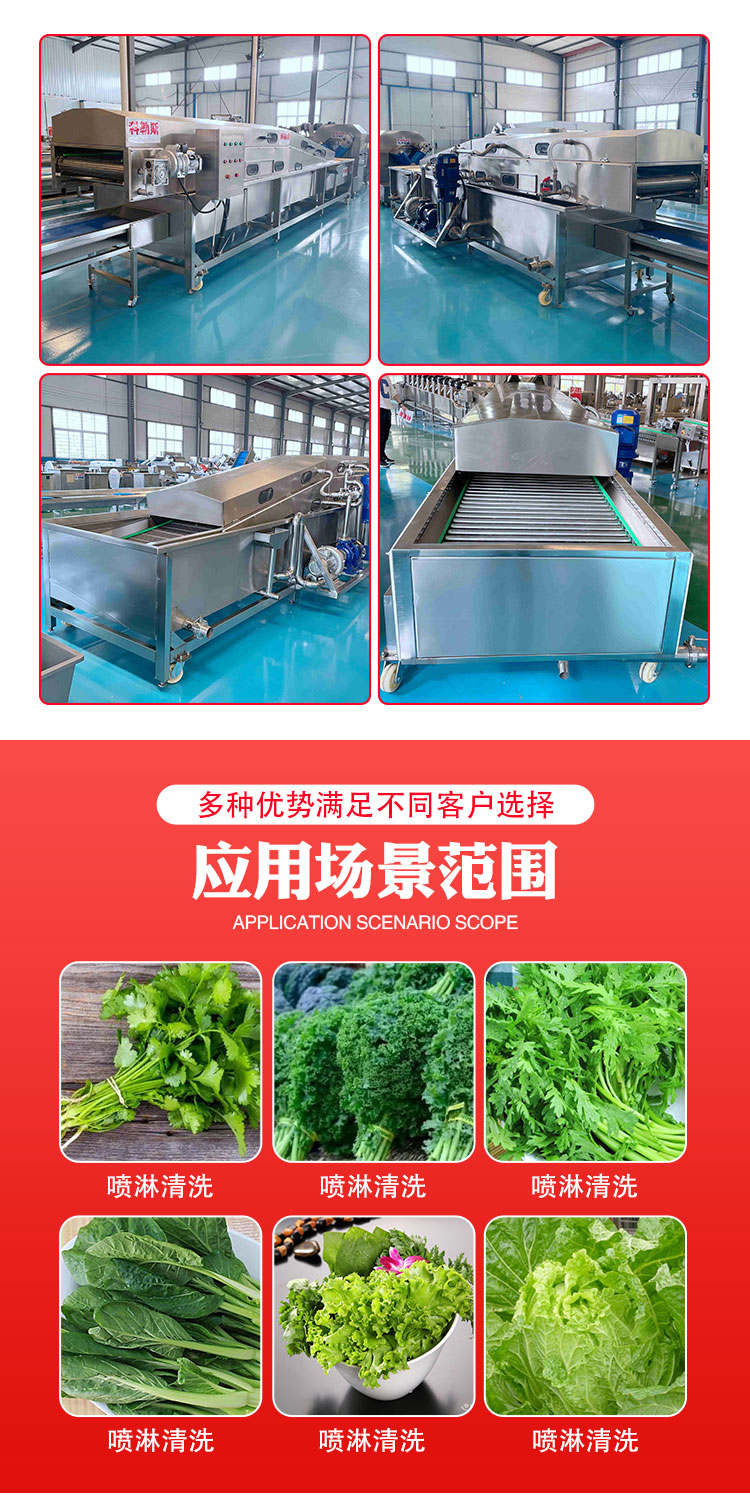 Kohler Machinery GQX700 High Pressure Cleaning Machine Fully Automatic Fruit and Vegetable High Pressure Spray Bubble Cleaning Machine