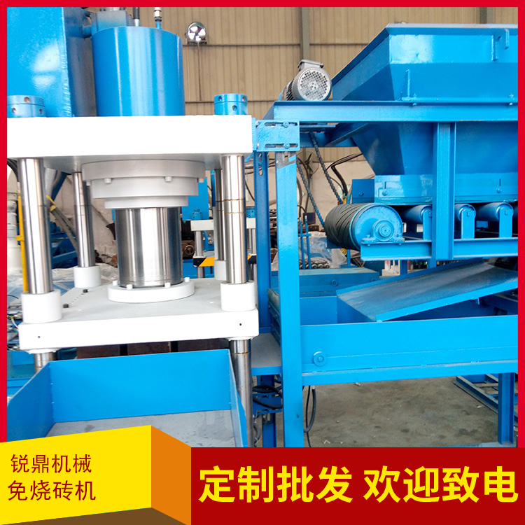 QT10-15 Large Hydraulic Hollow Brick Machine Fully Automatic Burn Free Brick Production Line Ruiding Machinery