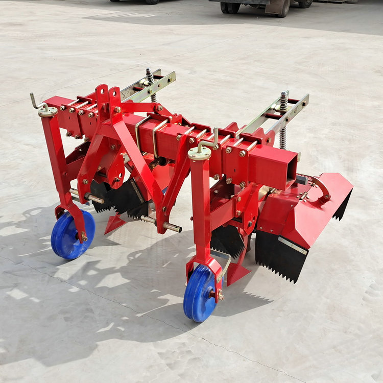 Potato planting and soil raising machine, ridge covering machine, and heavy-duty sweet potato soil filling machine