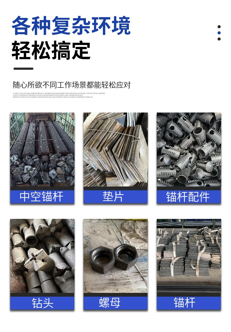 Supplying 300 * 300 anchor rods with iron pallets, industrial and mining ear pads, and large and irregular shapes that can be customized