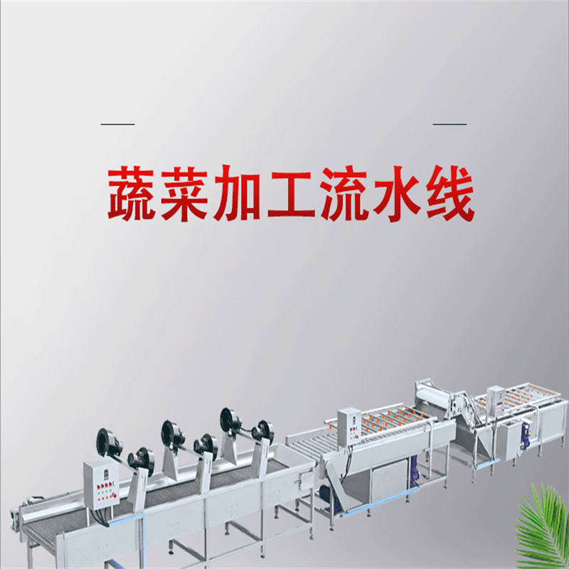 Multifunctional cabbage bubble cleaning machine Large prefabricated vegetable processing line Fruit and vegetable air drying machine