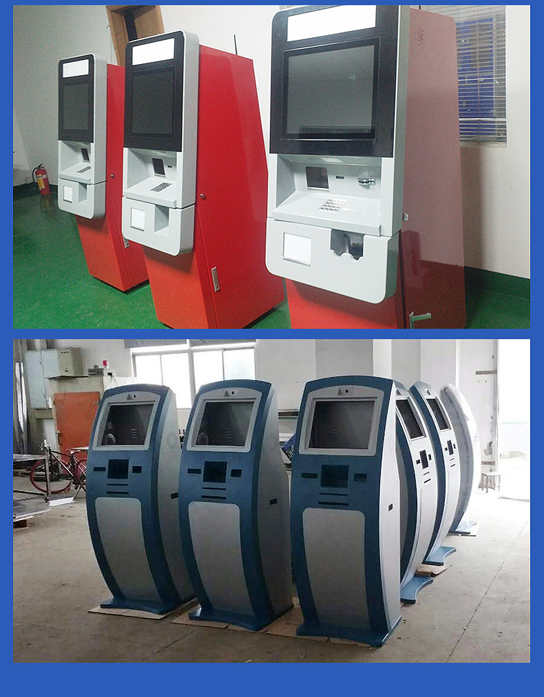 Self service terminal Wholesale banking ticket queuing machine_ Processing the shell of the municipal hospital payment touch integrated machine