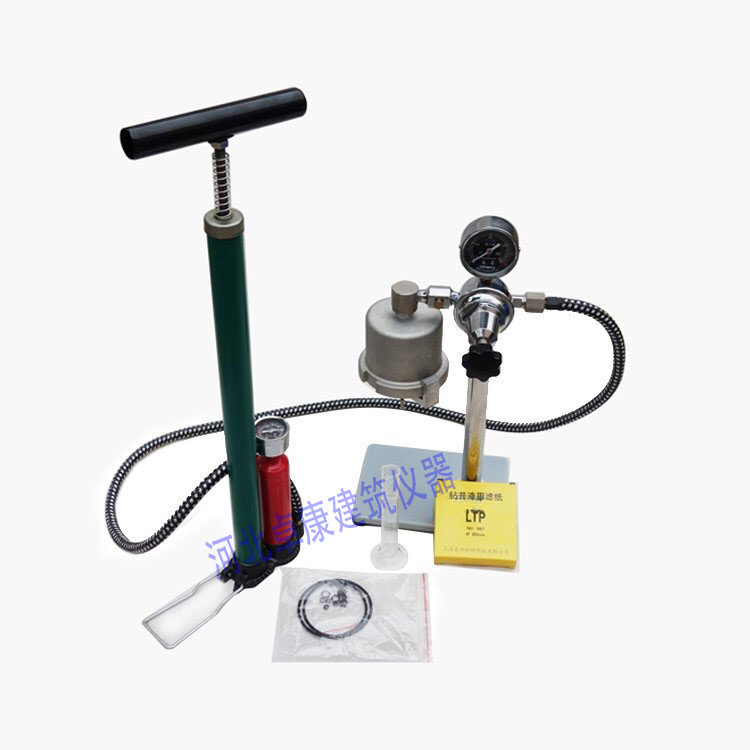 Mud loss tester, pressure filtration tester, NS pneumatic pumping cylinder, mud skin thickness, drilling fluid