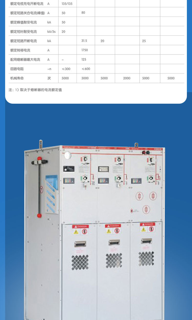 Fully insulated inflatable cabinet SRM16-12 high-voltage switchgear electrical complete equipment 10KV ring network cabinet gas insulation