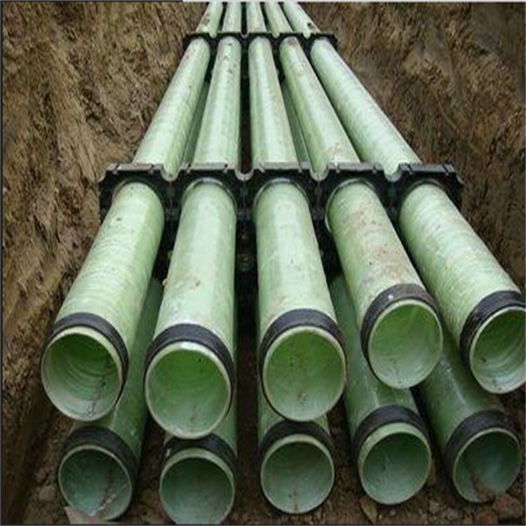 FRP organic winding fiberglass pipeline ventilation pipe with sand inclusion, drainage and sewage cable protection pipe